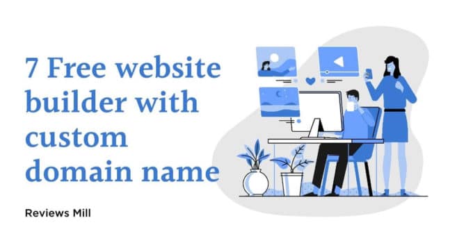 Free website builder with custom domain name​ featured image