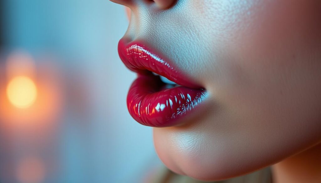 parted lips meaning