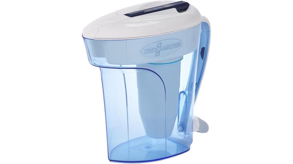 12 cup water filter pitcher