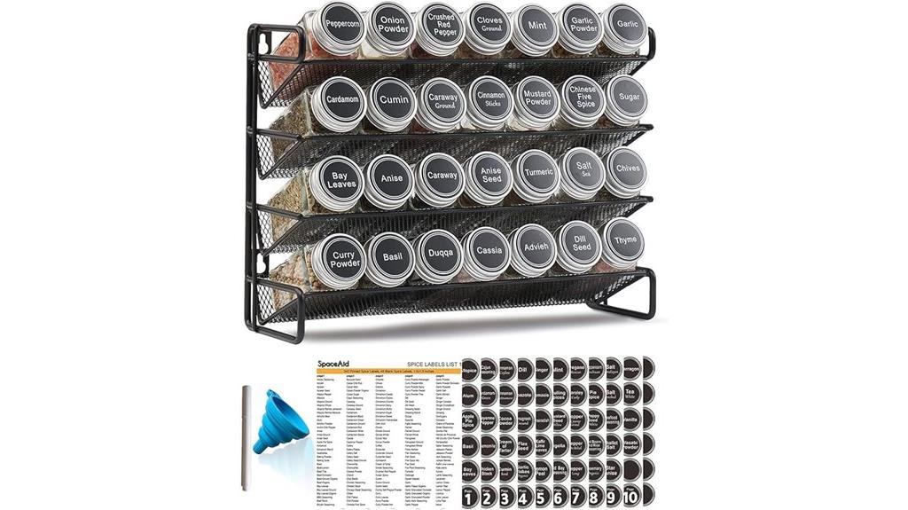 28 jar spice organizer