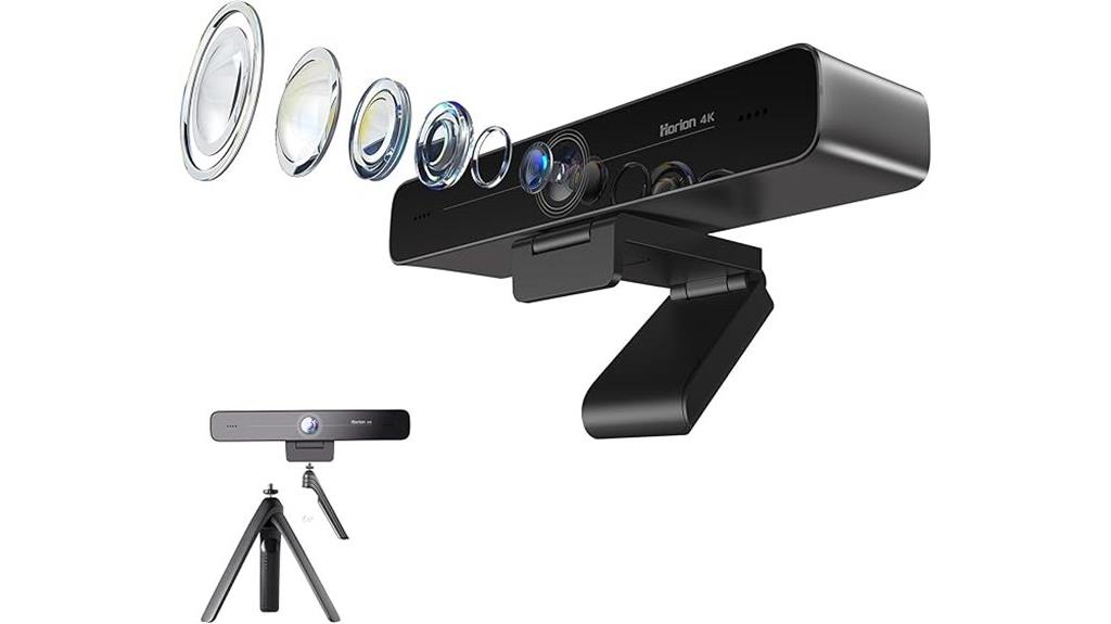 4k webcam with microphone