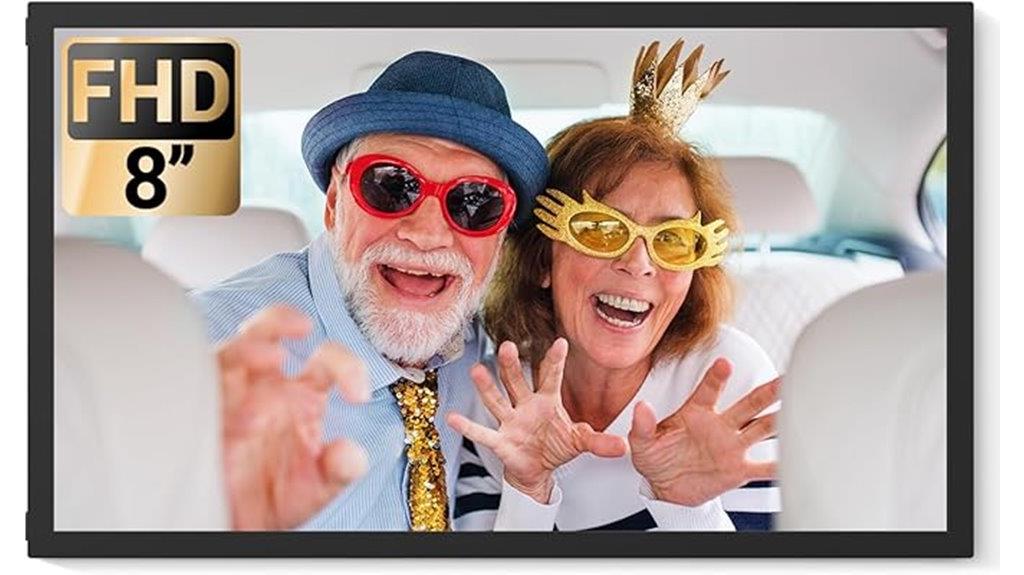 8 inch wifi digital frame