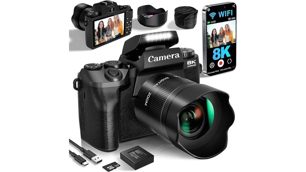 8k 64mp photography camera
