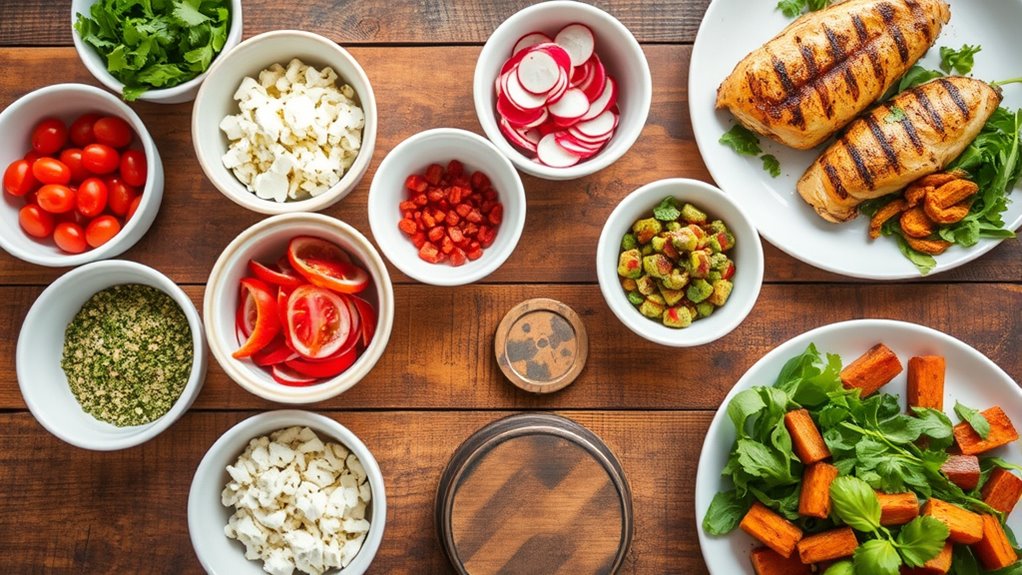 add colorful fresh toppings