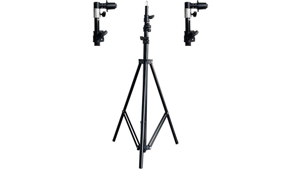 adjustable 8ft collapsible stand