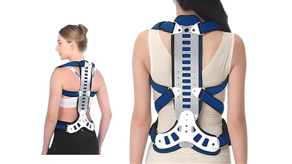 adjustable back support brace