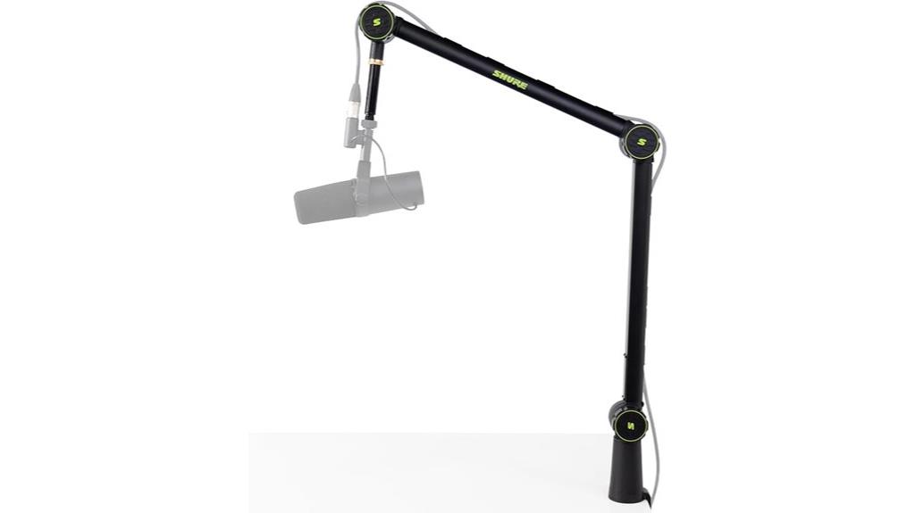 adjustable desktop microphone arm