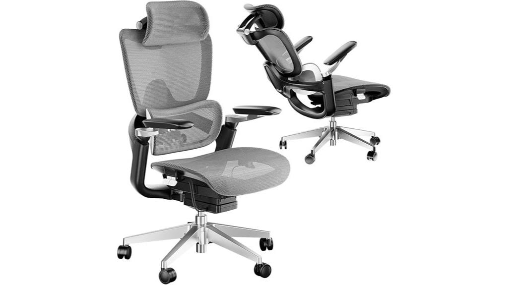 adjustable lumbar support chair