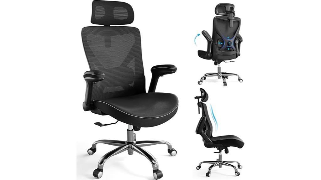 adjustable lumbar support chair