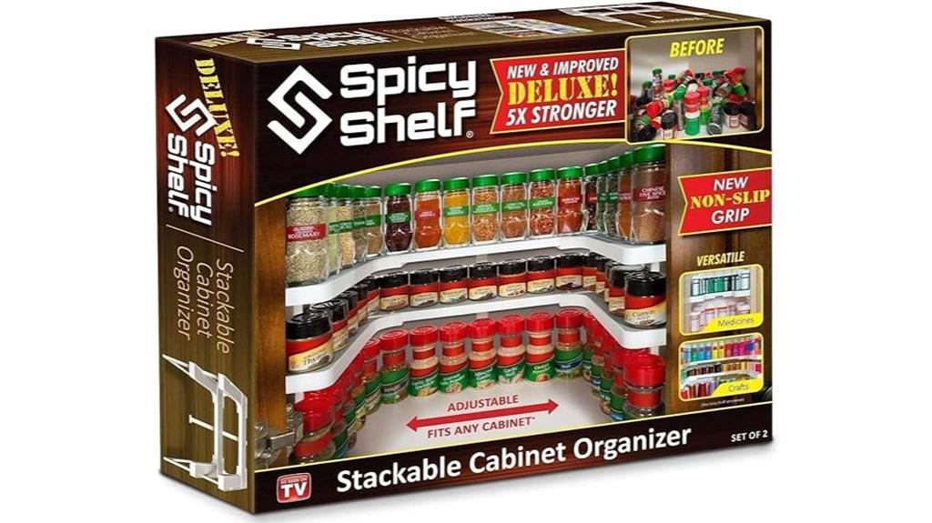 adjustable spicy pantry organizer