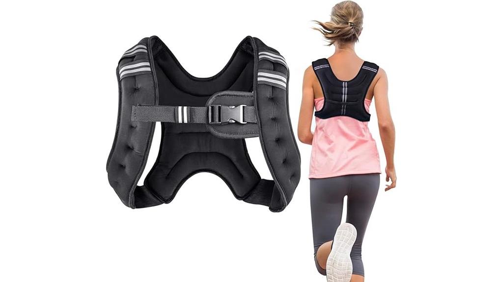 adjustable weighted vest