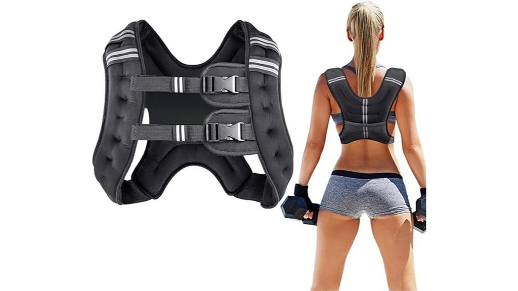 adjustable weighted vest