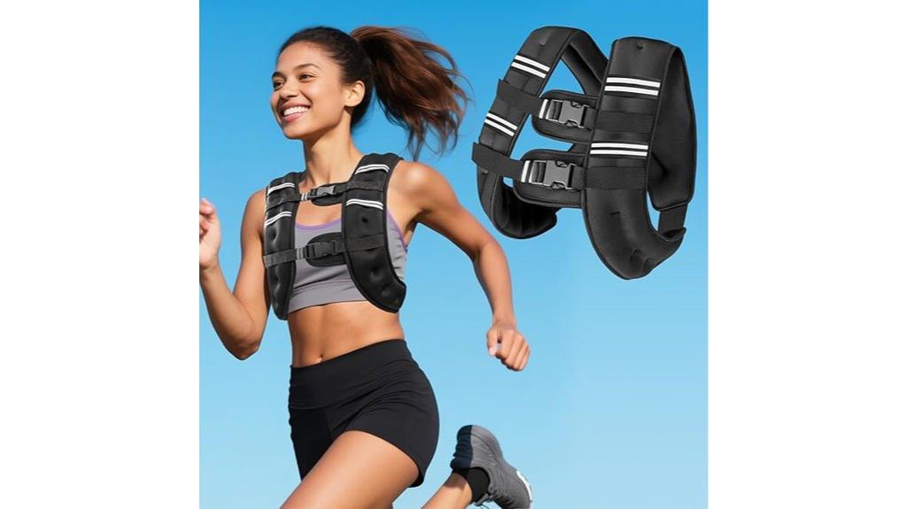 adjustable weighted vest