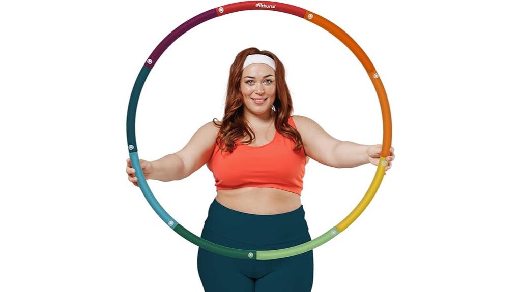 adult 43 inch weighted hoop