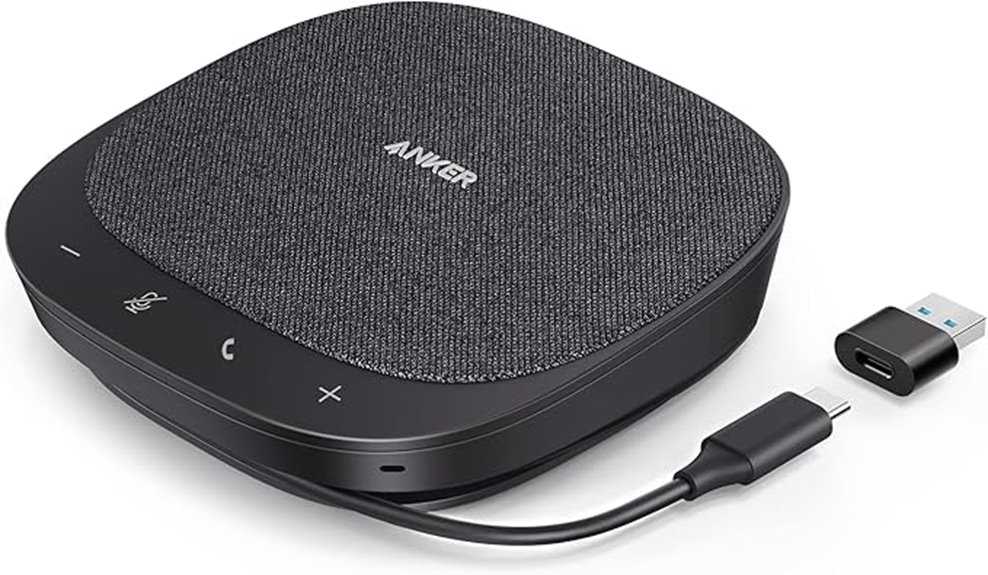 anker conference speakerphone device