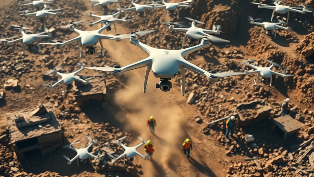 autonomous drones enhance disaster relief