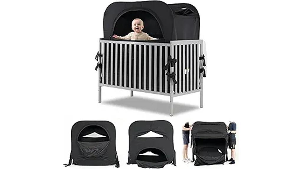 baby privacy blackout tent