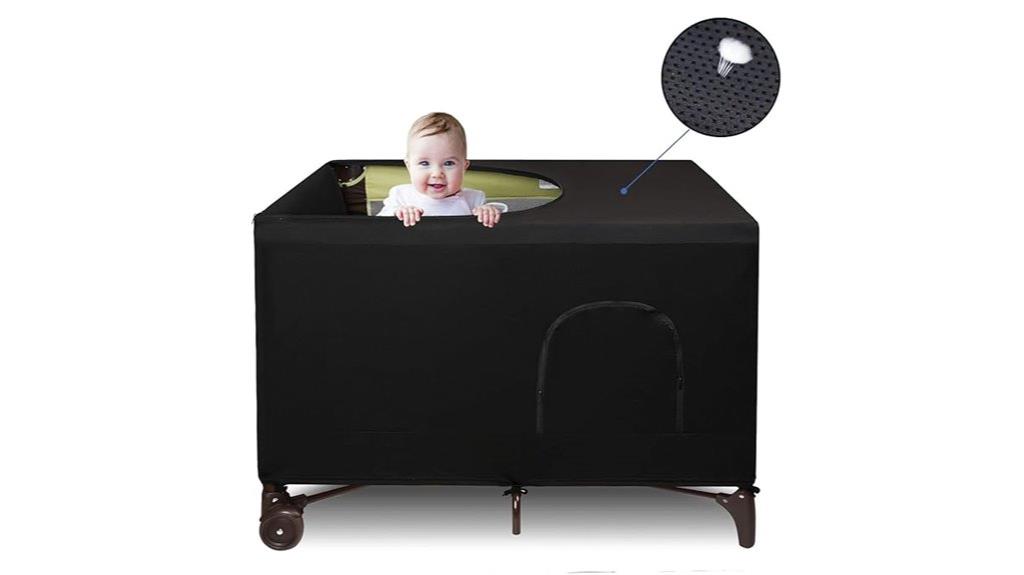 blackout cover for pack n play