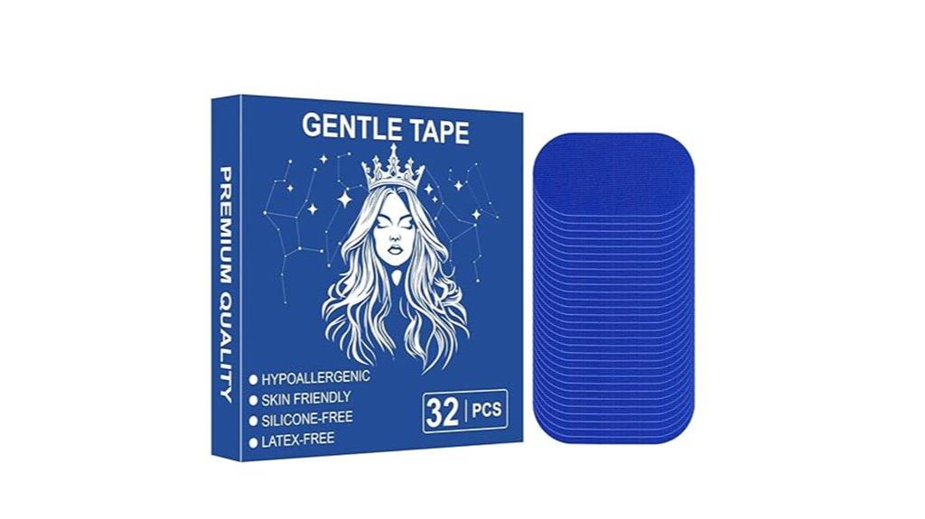 blue mouth tape strips