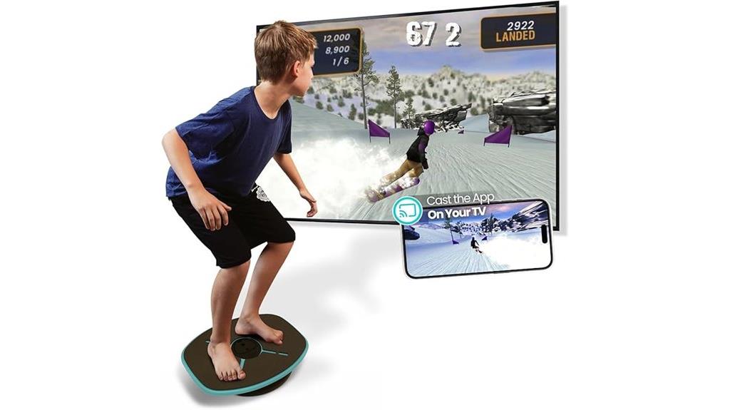 bluetooth app enabled balance board