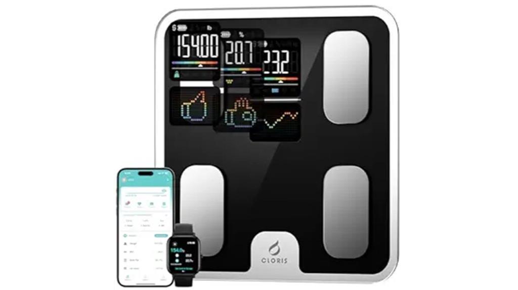 bluetooth body fat scale