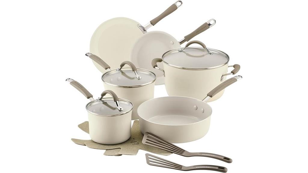 ceramic nonstick cookware set