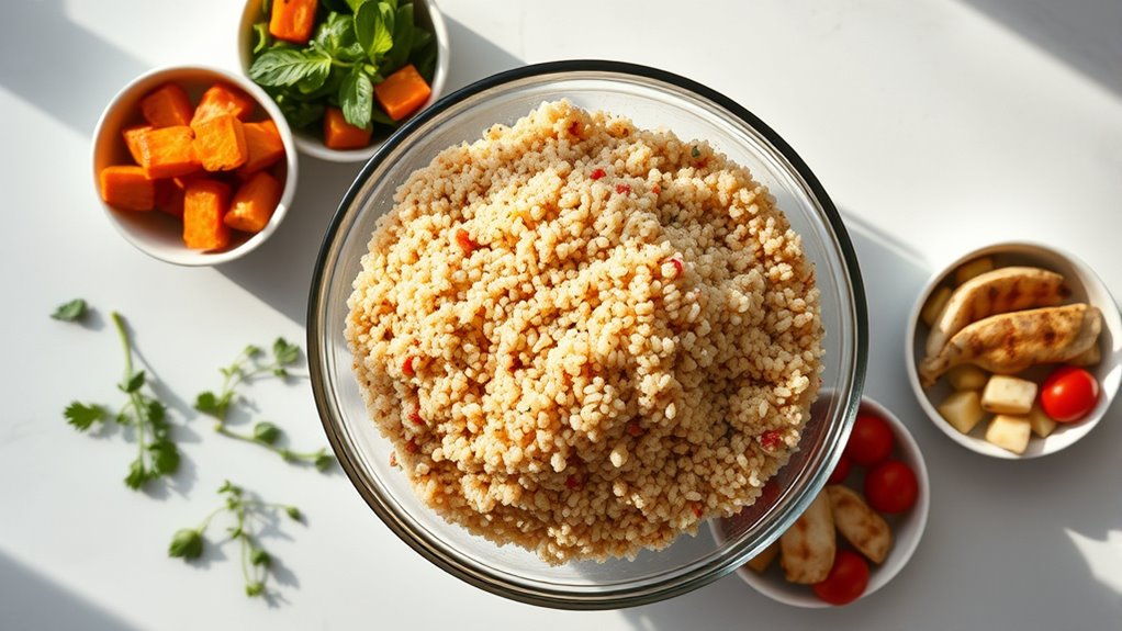 choose flexible organized ingredients