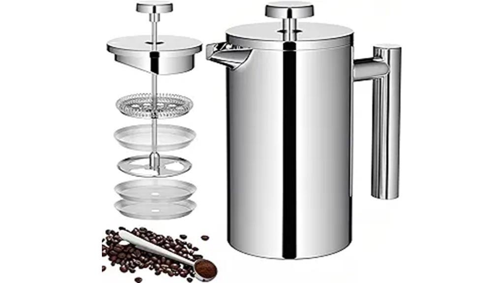 compact 600ml french press