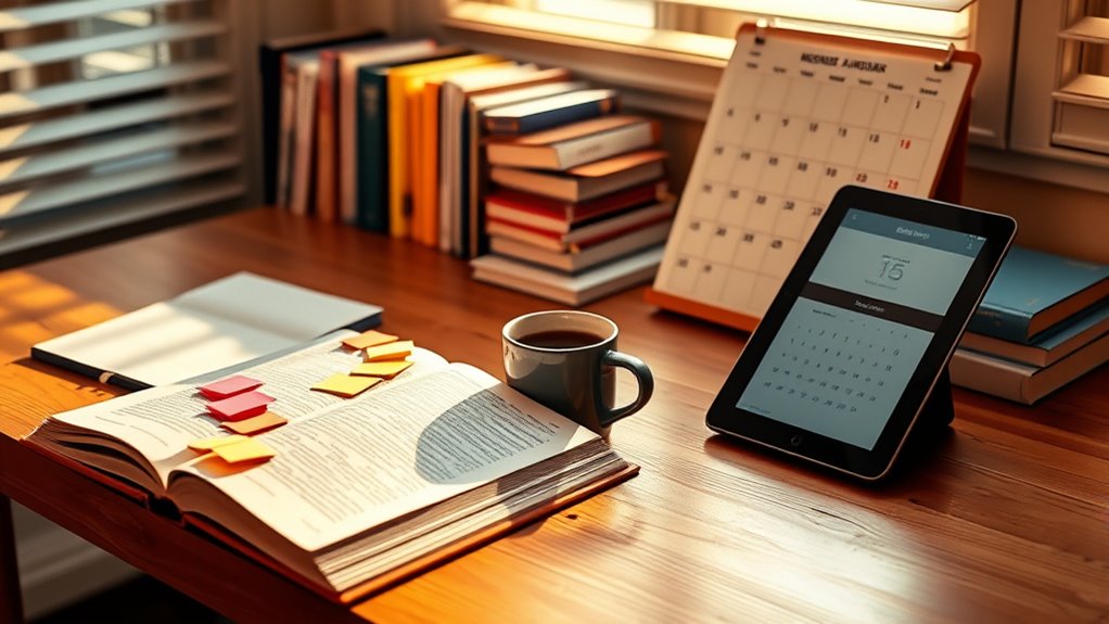 consistent daily reading habits