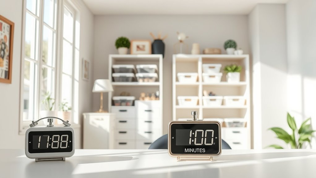 consistent mindful clutter management