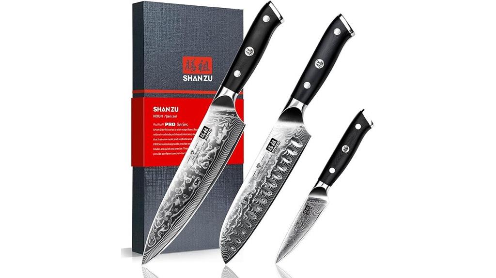 damascus steel kitchen knives