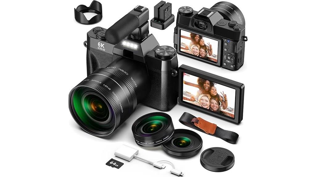 digital camera for content creation