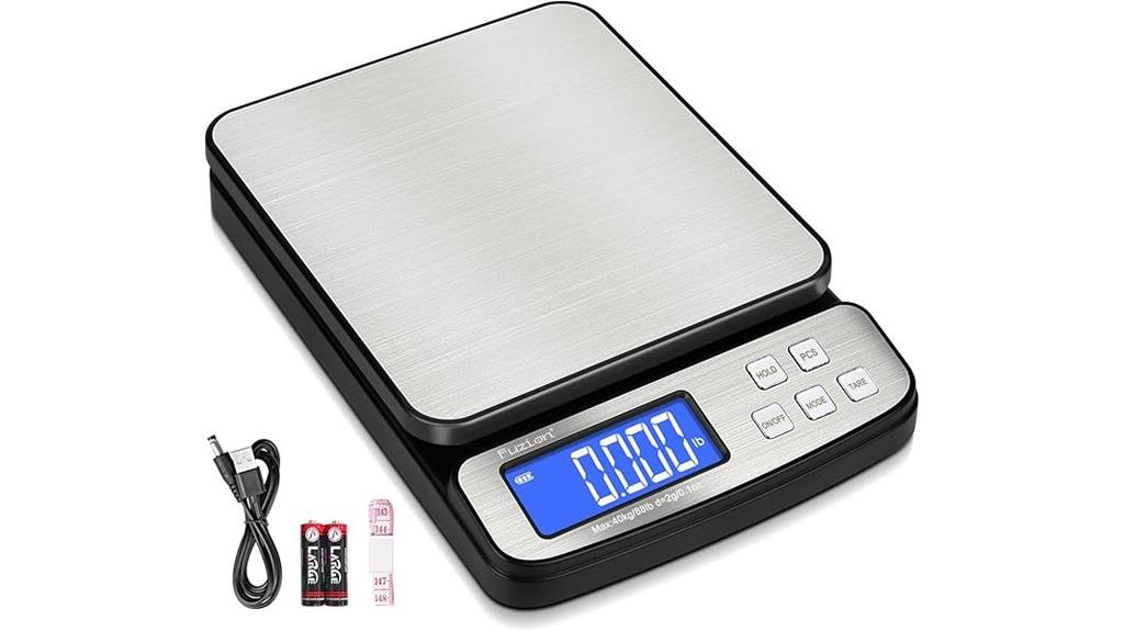 digital postal scale capacity