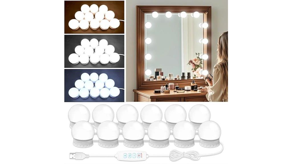 dimmable led vanity lights