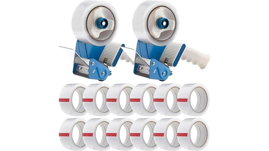 double dispenser with 12 rolls