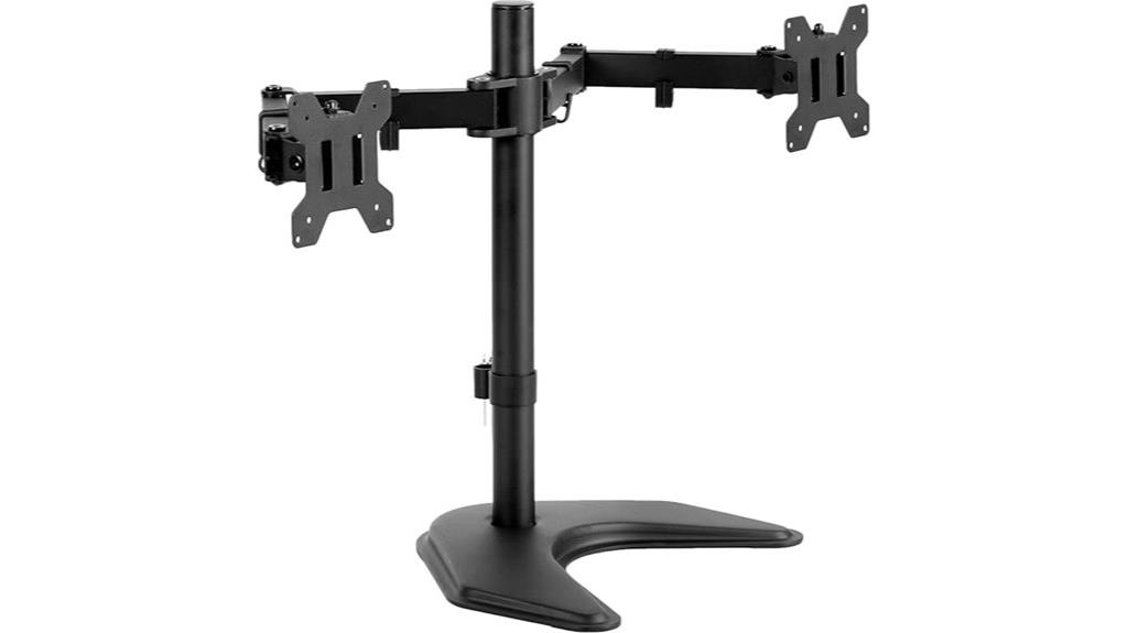dual led lcd monitor stand