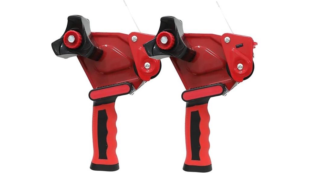 dual silicone handle dispenser