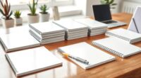 eco friendly reusable whiteboard notebooks