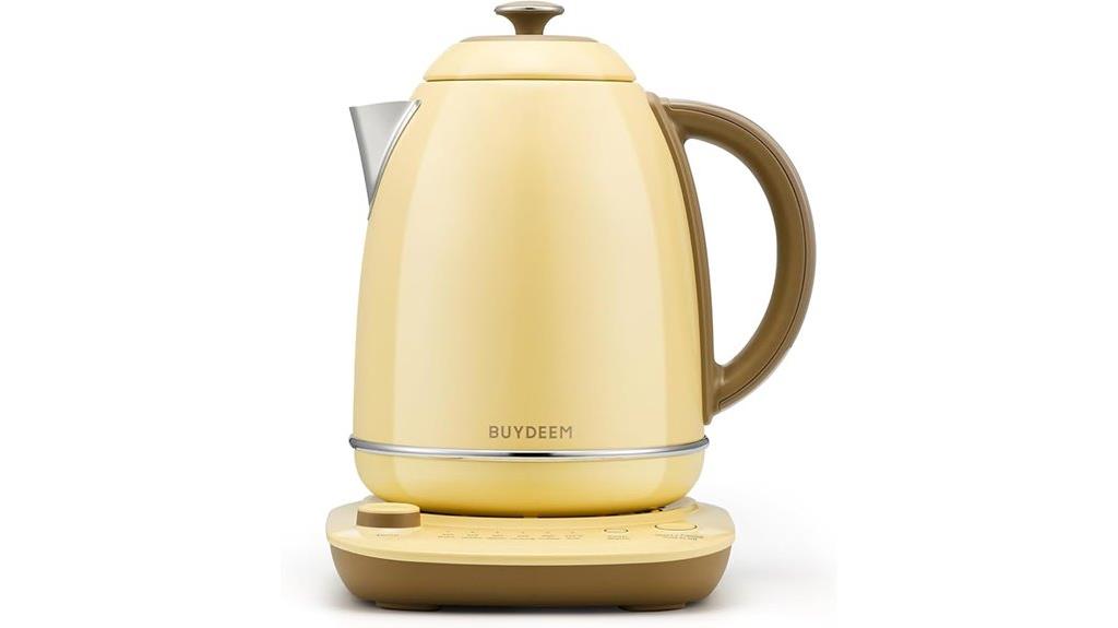 electric kettle with temp control