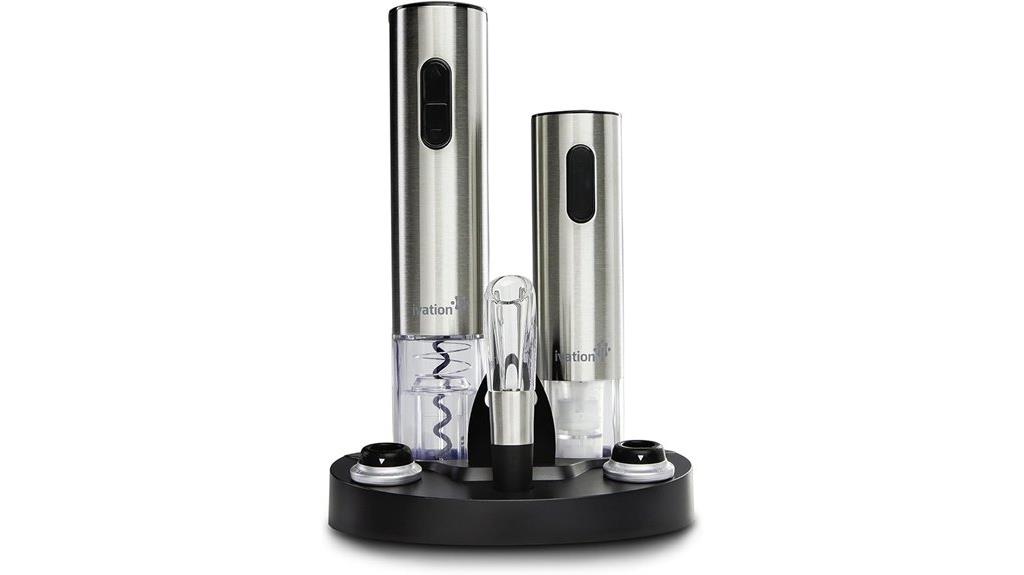 electric wine gift set