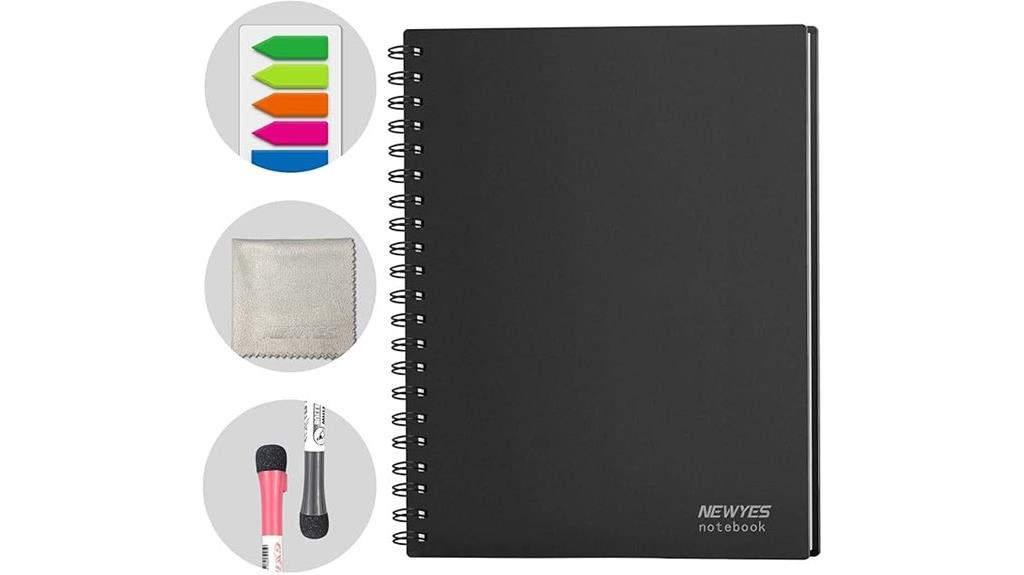 erasable whiteboard meeting notebook