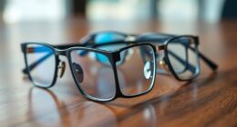 fashionable blue light glasses