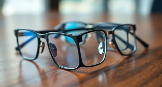 fashionable blue light glasses