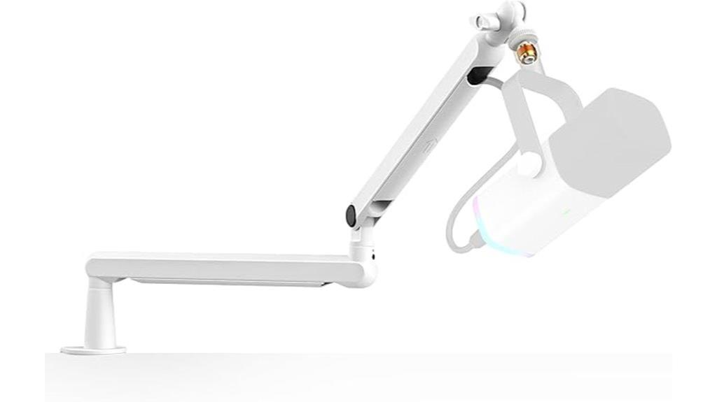 fifine microphone boom stand