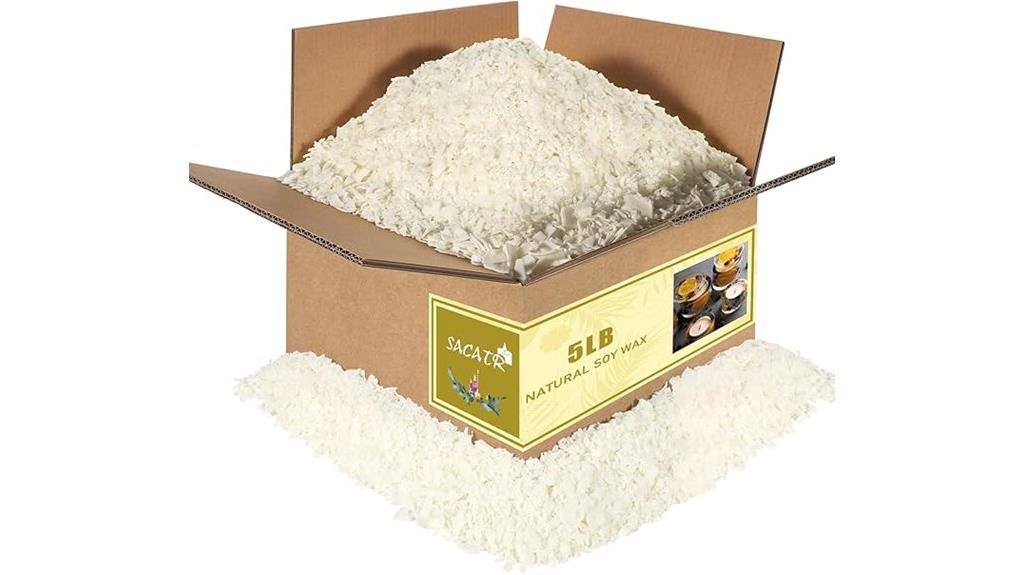 five pound soy wax