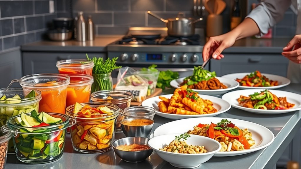 flavorful meal presentation ideas