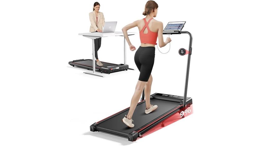 foldable incline walking treadmill