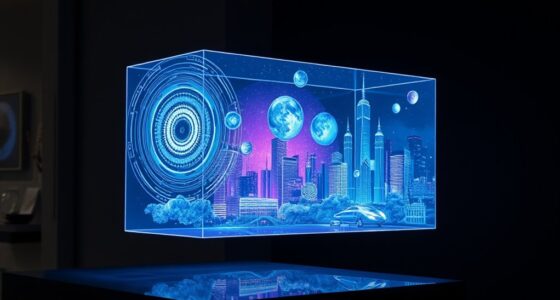 glasses free 3d holography