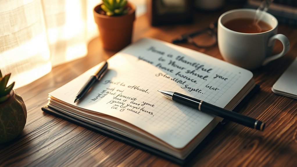 gratitude journaling improves mental health