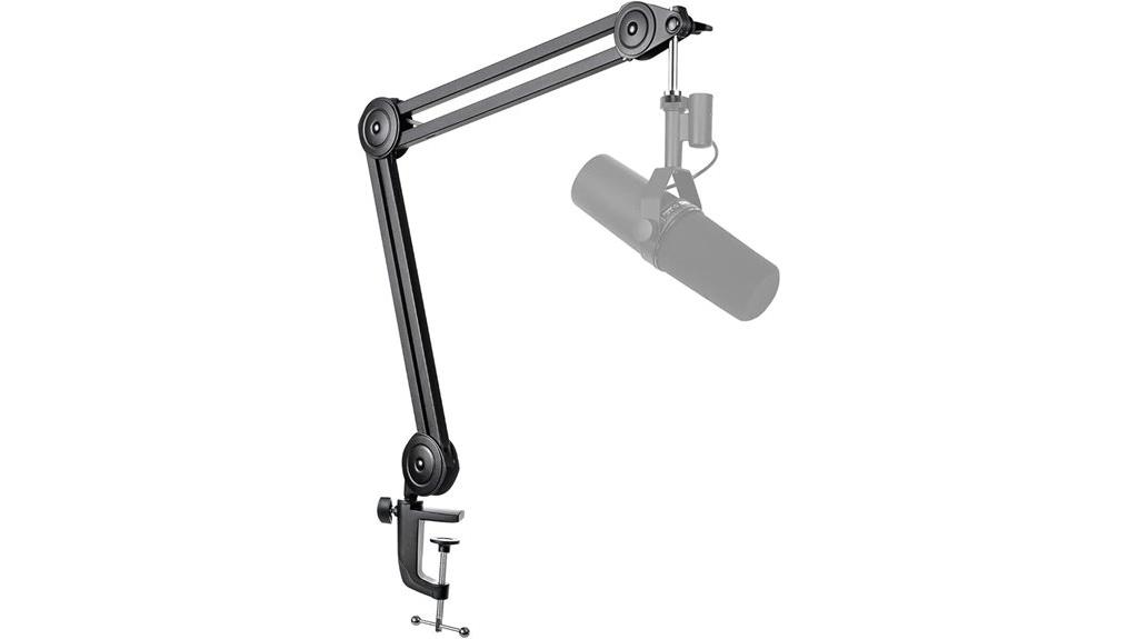 heavy duty microphone boom